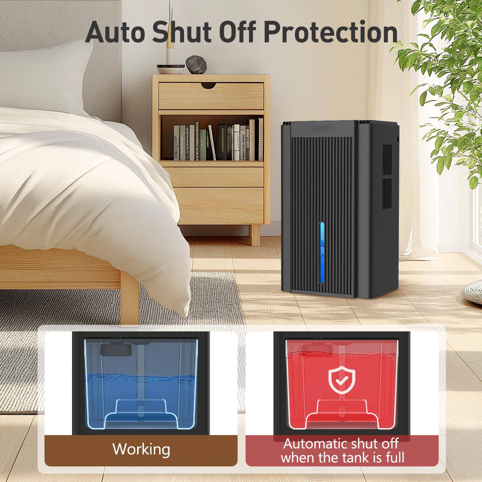 Auto Shut Off Protection

Working

Automatic shut off when the tank is full
