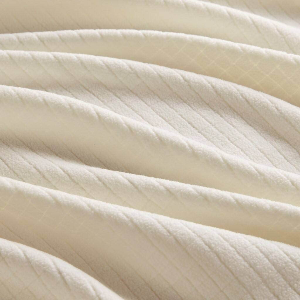 Alt View 5. Gracie Mills - Gracie Mills Griffin Microfleece Blanket Collection - Taupe.