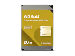 Western Digital - WD Gold WD203KRYZ 20TB 7200 RPM 512MB Cache SATA 6.0Gb/s 3.5" Internal Hard Drive