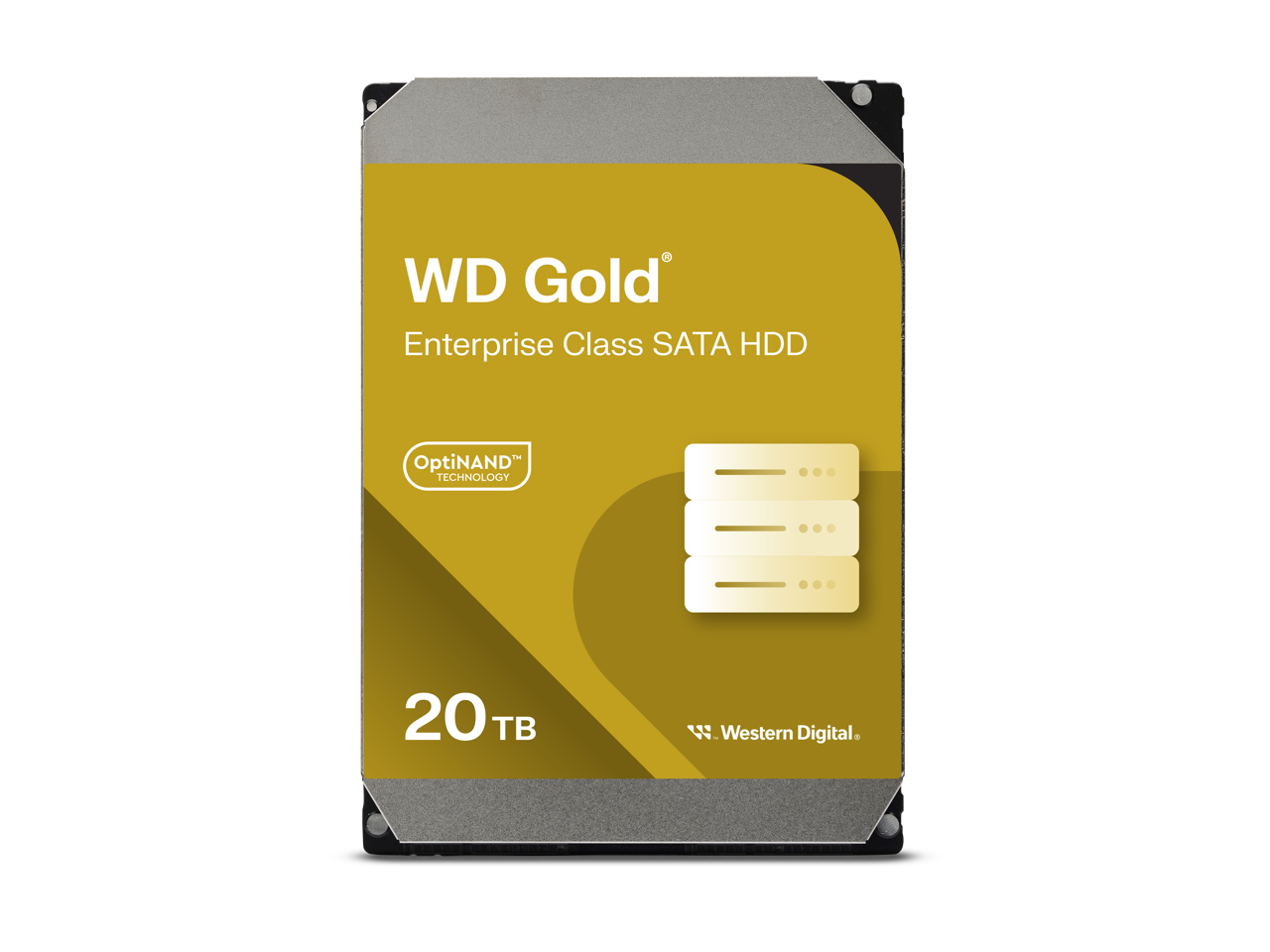 WD Gold  
Enterprise Class SATA HDD  
OptiNAND™ Technology  
20 TB  
Western Digital