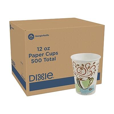 Georgia-Pacific  
12 oz Paper Cups  
500 Total  
Dixie
