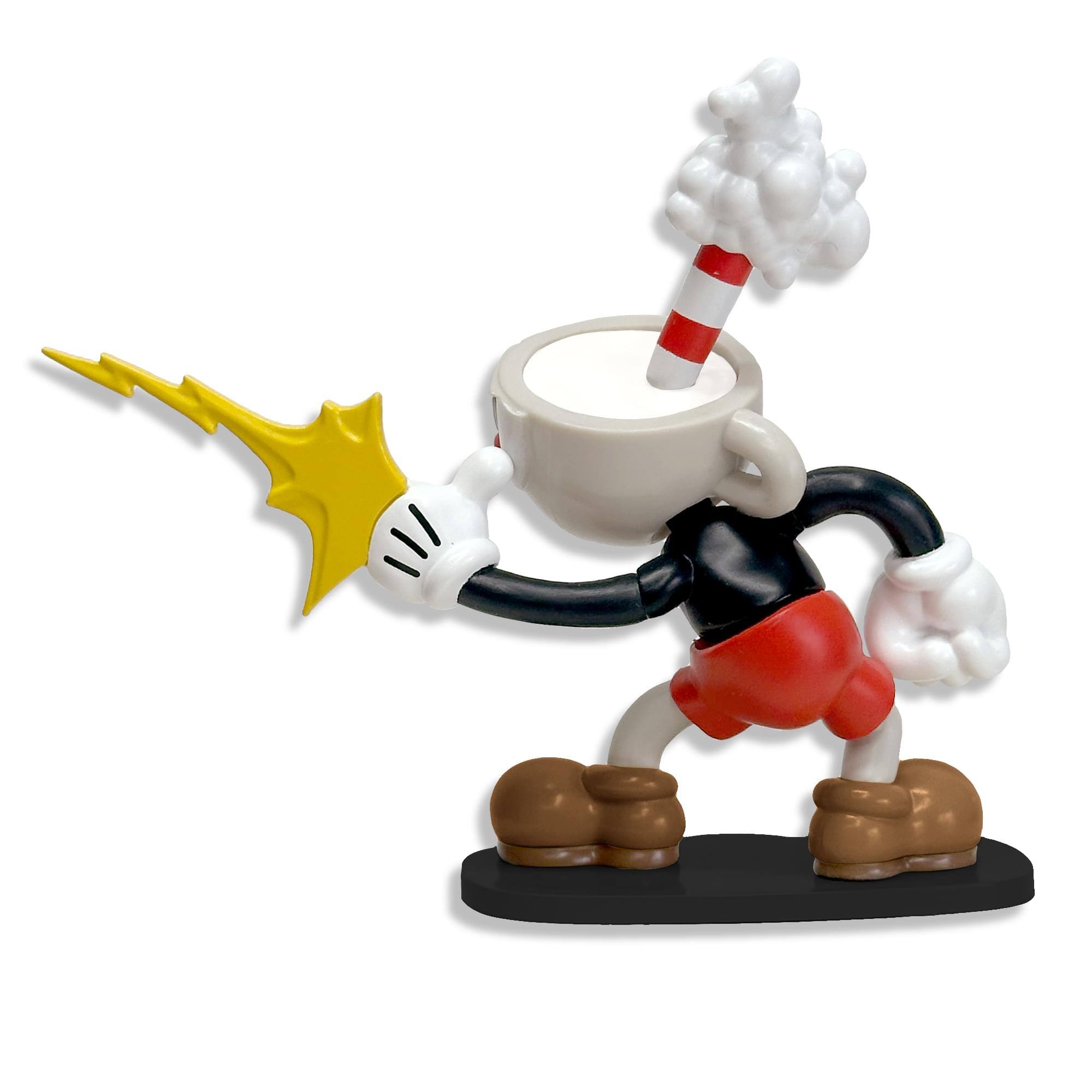 Alt View 5. Toynk - Cuphead Create-A-Figure 3-Inch Mini Figure | Cuphead - Red.