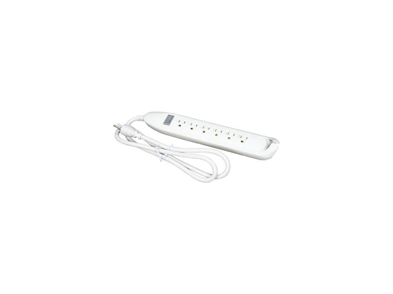 Belkin- F9D160-04 6 Outlets Power Strip 4 ft. Cord Length- Black
