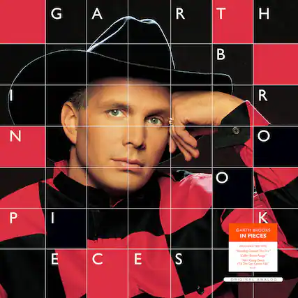 GARTH BROOKS IN PIECES
INCLUDES THE HITS:
"Standing Outside The Fire"
"Callin' Baton Rouge"
"Ain't Going Down (Til The Sun Comes Up)"
ORIGINAL ANALOG