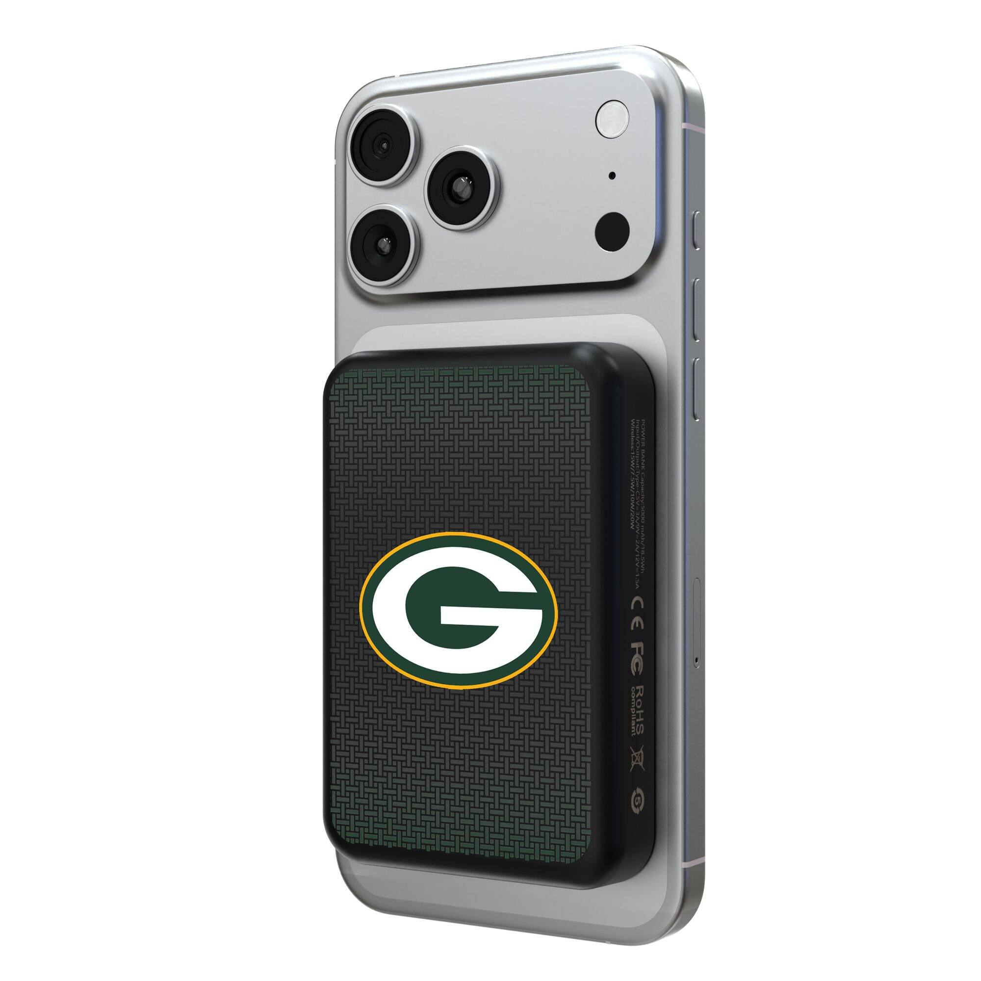 Keyscaper - Green Bay Packers Wireless Magnetic Power Bank - Black price history on PriceWatchPro