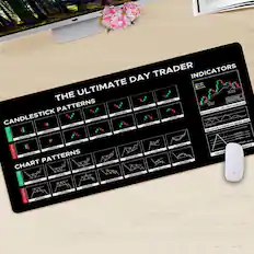 **THE ULTIMATE DAY TRADER**
**CANDLESTICK PATTERNS**
- Bullish Engulfing
- Bearish Engulfing
- Hammer
- Hanging Man
- Shooting Star
- Morning Star
- Evening Star
- Bullish Harami
- Bearish Harami
- Bullish Harami Cross
- Bearish Harami Cross
- Bullish Tweezer Bottoms
- Bearish Tweezer Tops
- Bullish Three White Soldiers
- Bearish Three Black Crows
- Bullish Belt Hold
- Bearish Belt Hold
- Bullish Morning Doji Star
- Bearish Evening Doji Star
- Bullish Abandoned Baby
- Bearish Abandoned Baby
- Bullish Three Line Strike
- Bearish Three Line Strike
- Bullish Inverted Hammer
- Bearish Gravestone Doji
**CHART PATTERNS**
- Double Top
- Double Bottom
- Head and Shoulders
- Inverse Head and Shoulders
- Triangle (Ascending)
- Triangle (Descending)
- Symmetrical Triangle
- Rectangle
- Flag
- Pennant
- Wedge (Upward)
- Wedge (Downward)
- Saucer (Bullish
