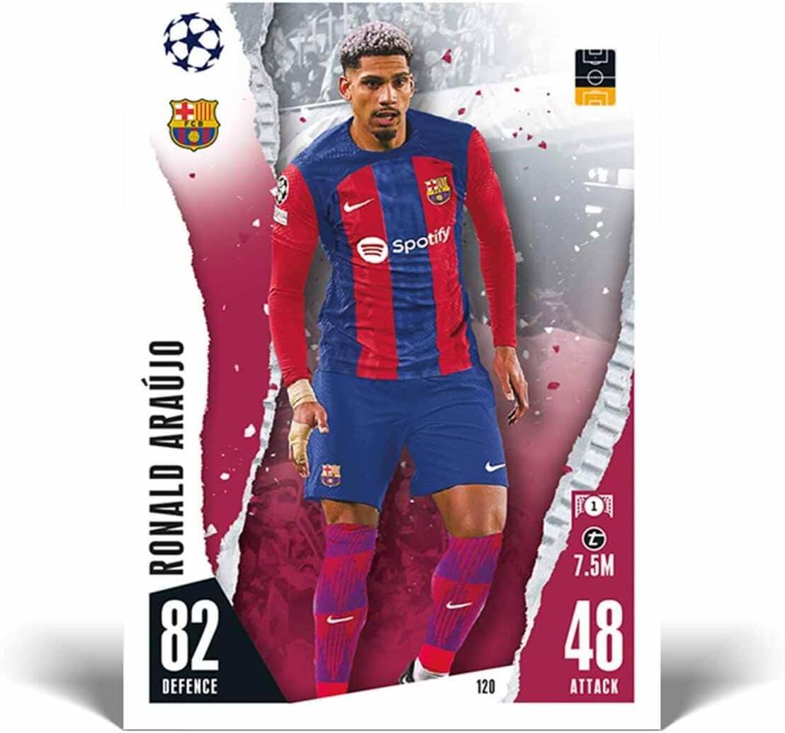 FCB H t Spotify ARAUJO RONALD 82 DEFENCE 120 1 t 7.5M 48 ATTACK