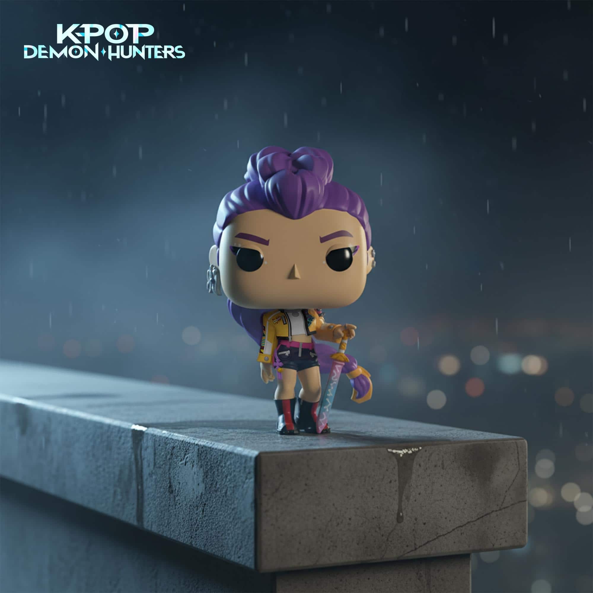 Funko K Pop Demon Hunters: Rumi Purple - Best Buy