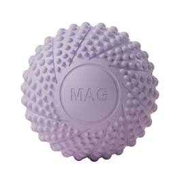 MassaMax - 2.7-in. Textured Silicone Deep Tissue Massage Ball for Feet and Full-Body Muscle Relaxation,Purple - Blue