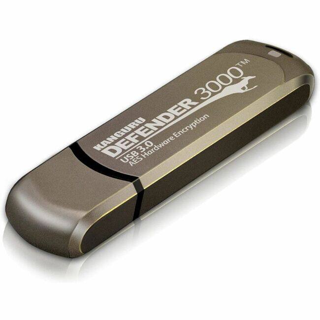 KANGURU DEFENDER 3000™  
USB 3.0  
Hardware Encryption  
AES