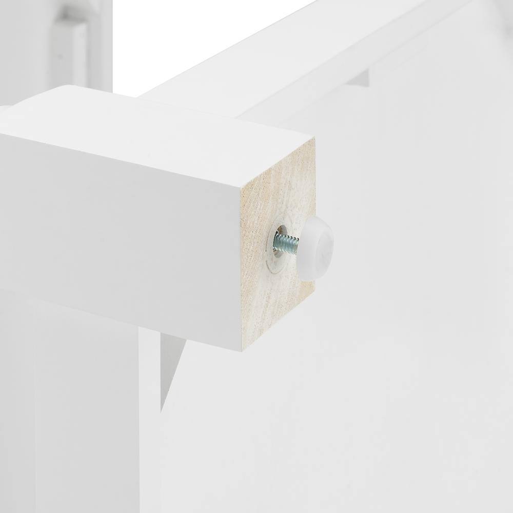 Angle. Crosley Furniture - Caitlyn Wood Top Kitchen Island - White.