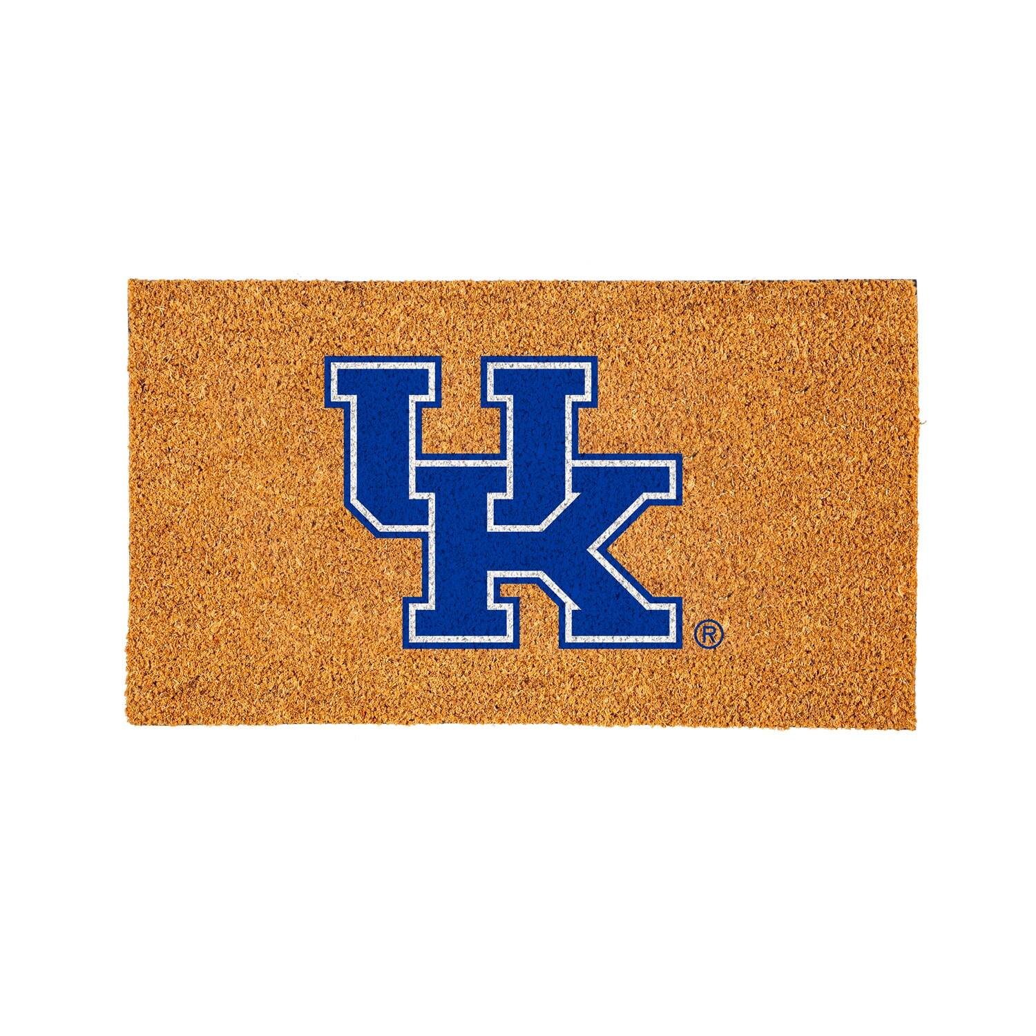 Evergreen Enterprises - Kentucky Wildcats 28" x 16" Logo Turf Mat - Multicolor
