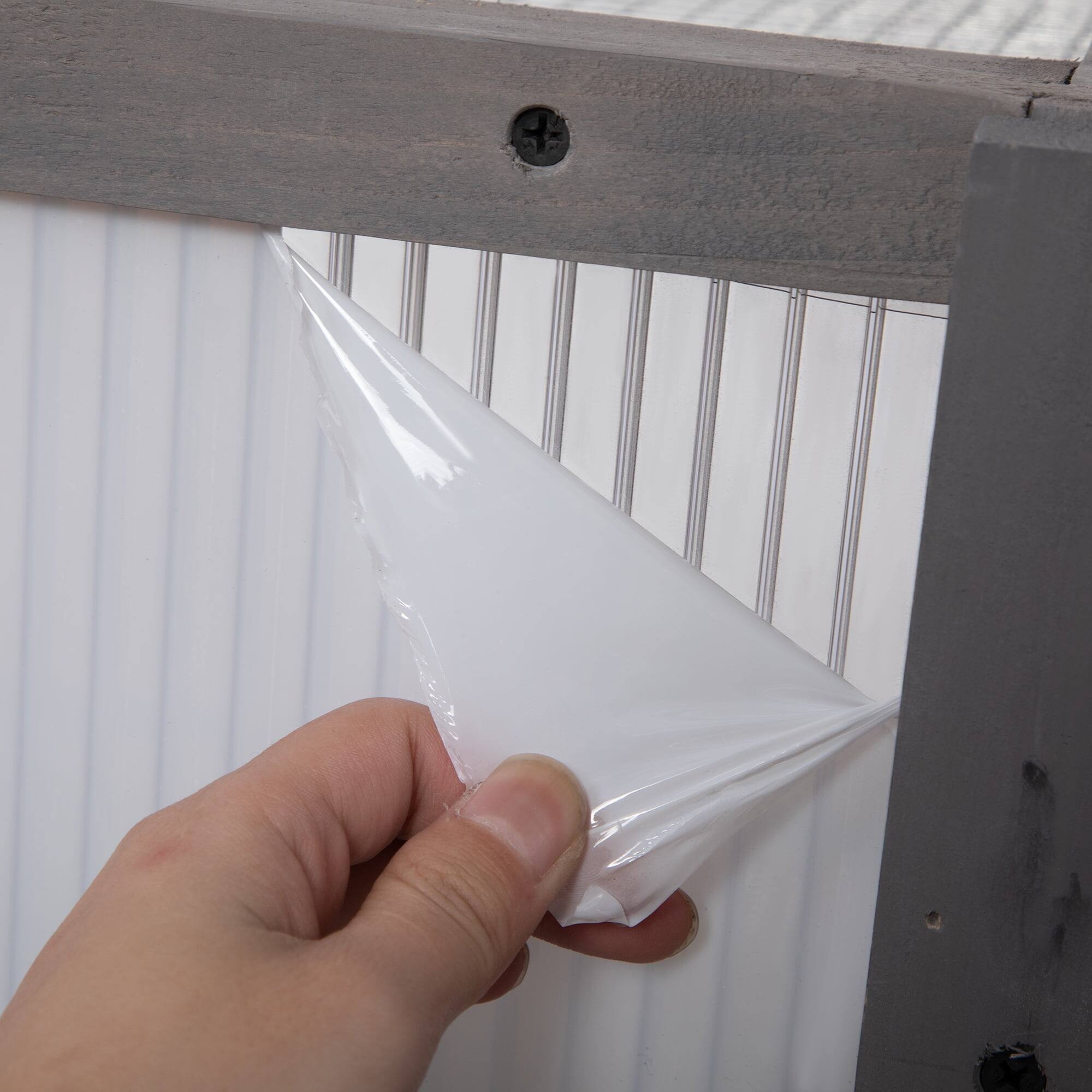 Back. Pefilos - 70" Outdoor Cat Houses, Large Wood Cat Enclosure with 6 Platforms for Multiple Cats, Cat Shelter Cage.