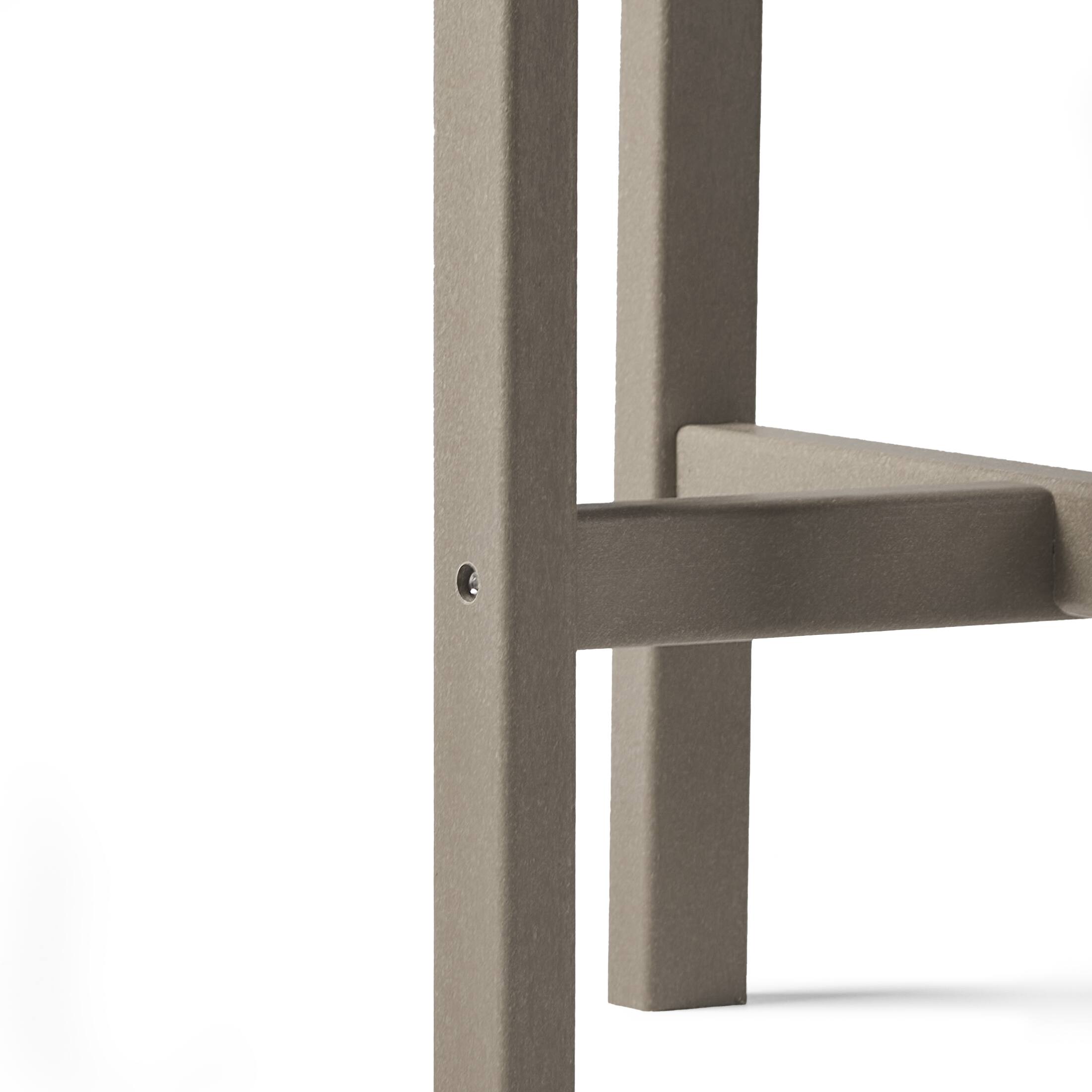 Alt View 6. WestinTrends - WestinTrends Dylan Adirondack Round Outdoor Side Table - Weathered Wood.