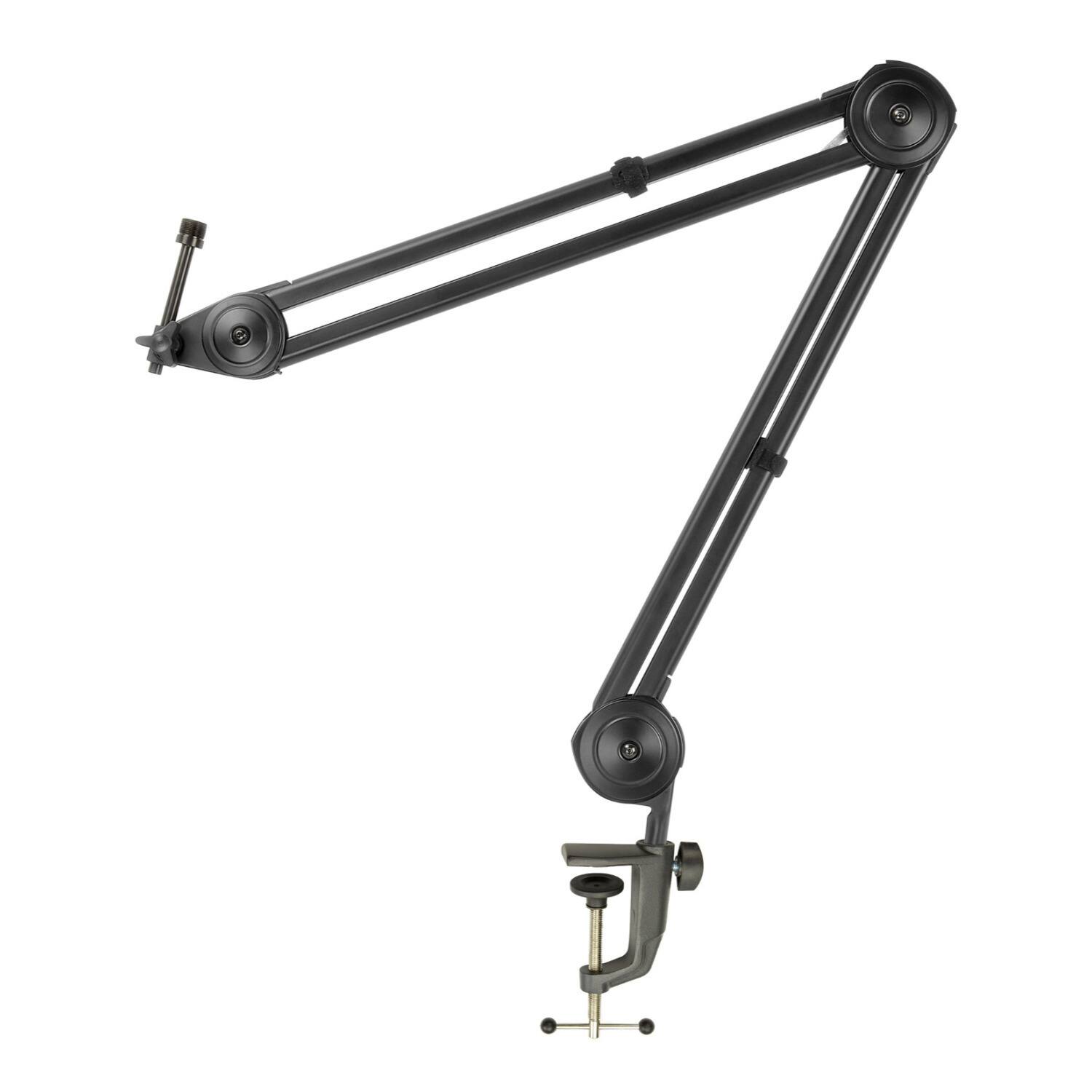 Angle. Knox - Knox Gear 30-inch Microphone Desktop Boom Arm (Black).