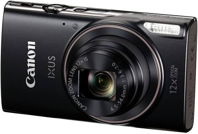 Canon IXUS  
12x Zoom Lens  
1:3.6-7.0 4.5-54.0mm  
Optical Zoom 12x  
12x Zoom Lens IS