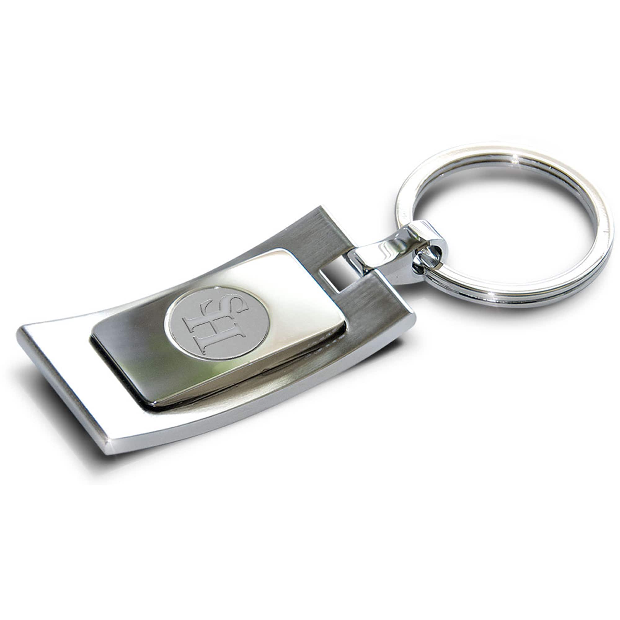 Jardine - Sam Houston State Bearkats Logo Curve Key Ring - Silver