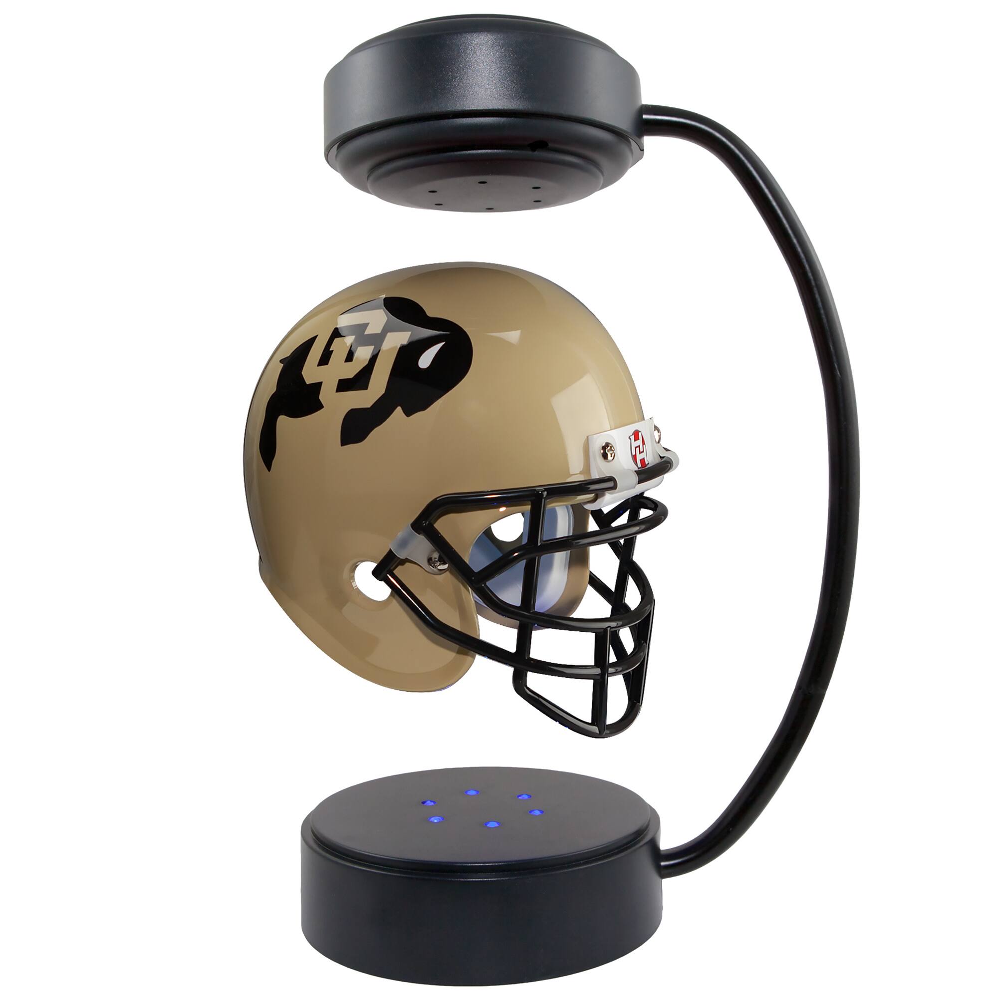 Alt View 2. Pegasus - Colorado Buffaloes Hover Team Helmet - Gold.