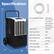 Specification:
* Dehumidification Capacity: 163 Pints/Day (95F. 90% RH), 75 Pints/Day (80F, 60% RH), 48 Pints/Day (65F. 60% RH)
* Power Source: 115V/60Hz
* Rated Input Power: 520W
* Rated Input Current: 4.6A
* Max Coverage Area: 4500 Sq.Ft
* Airflow Rate: 210 CFM
* Drain Pipe Length: 16.7 ft
* Power Cord Length: 5.4 ft
* Size: 17" x 16"
* Net Weight: 69.5 lbs