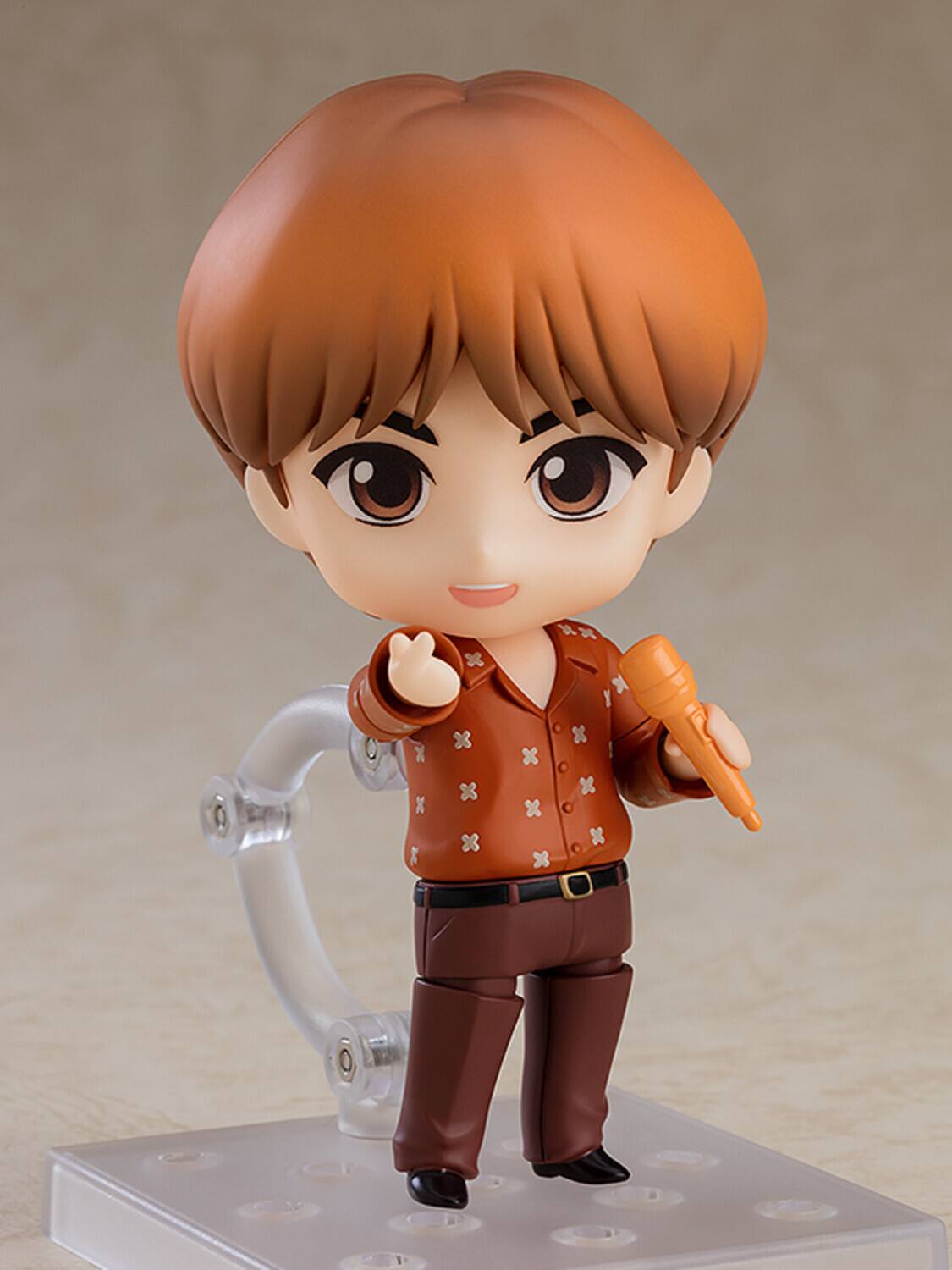Alt View 3. Good Smile Company - BTS - Good Smile Company - Tinytan - Jin Nendoroid Action Figure   - Collectibles - Multicolor.