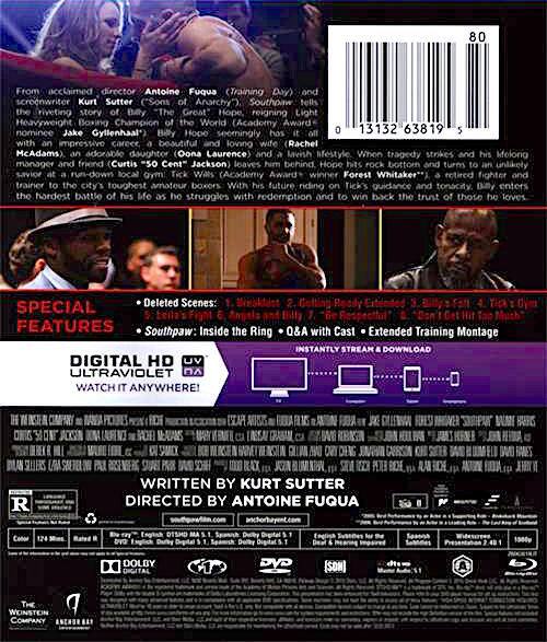 Alt View 1. Southpaw   - BLU-RAY.