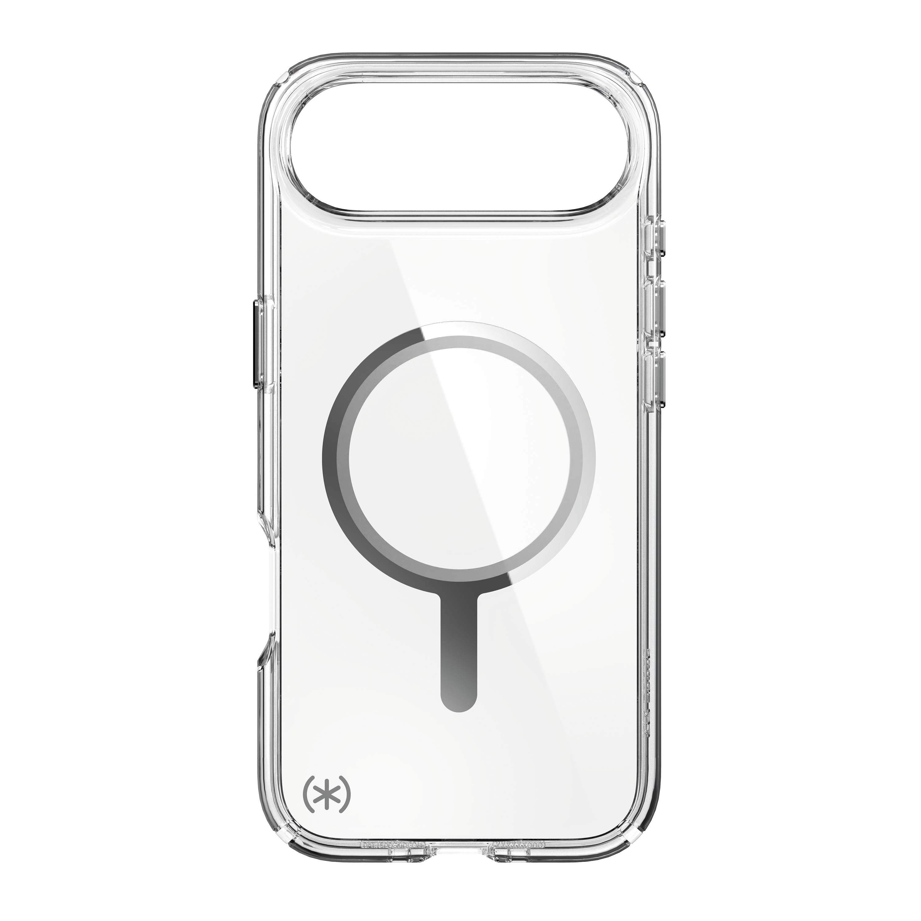Speck - Presidio Perfect Clear with MagSafe Case for Apple iPhone Air - Clear/Silver