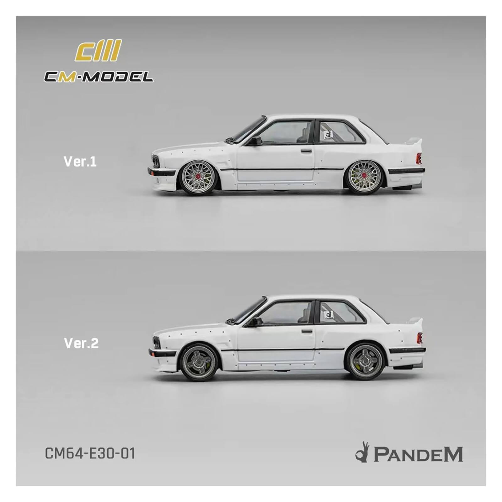 CIII CM-MODEL  
Ver.1  
Ver.2  
CM64-E30-01  
PANDEM