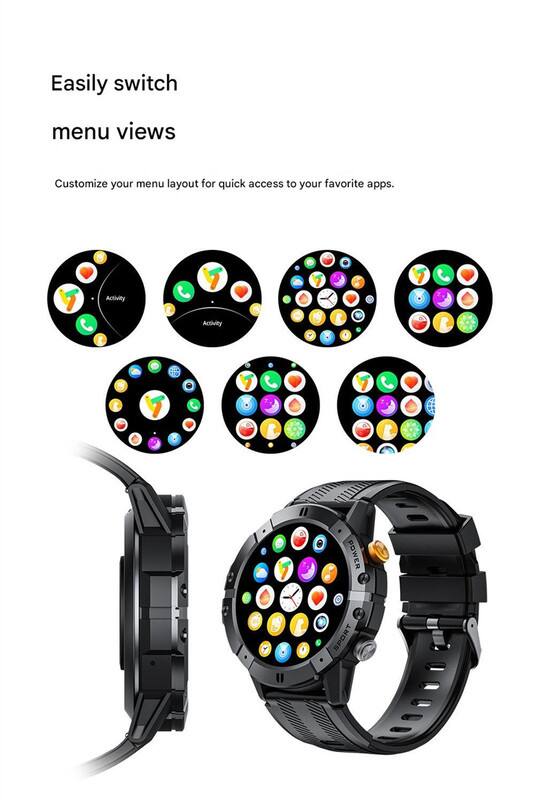 Easily switch menu views  
Customize your menu layout for quick access to your favorite apps.