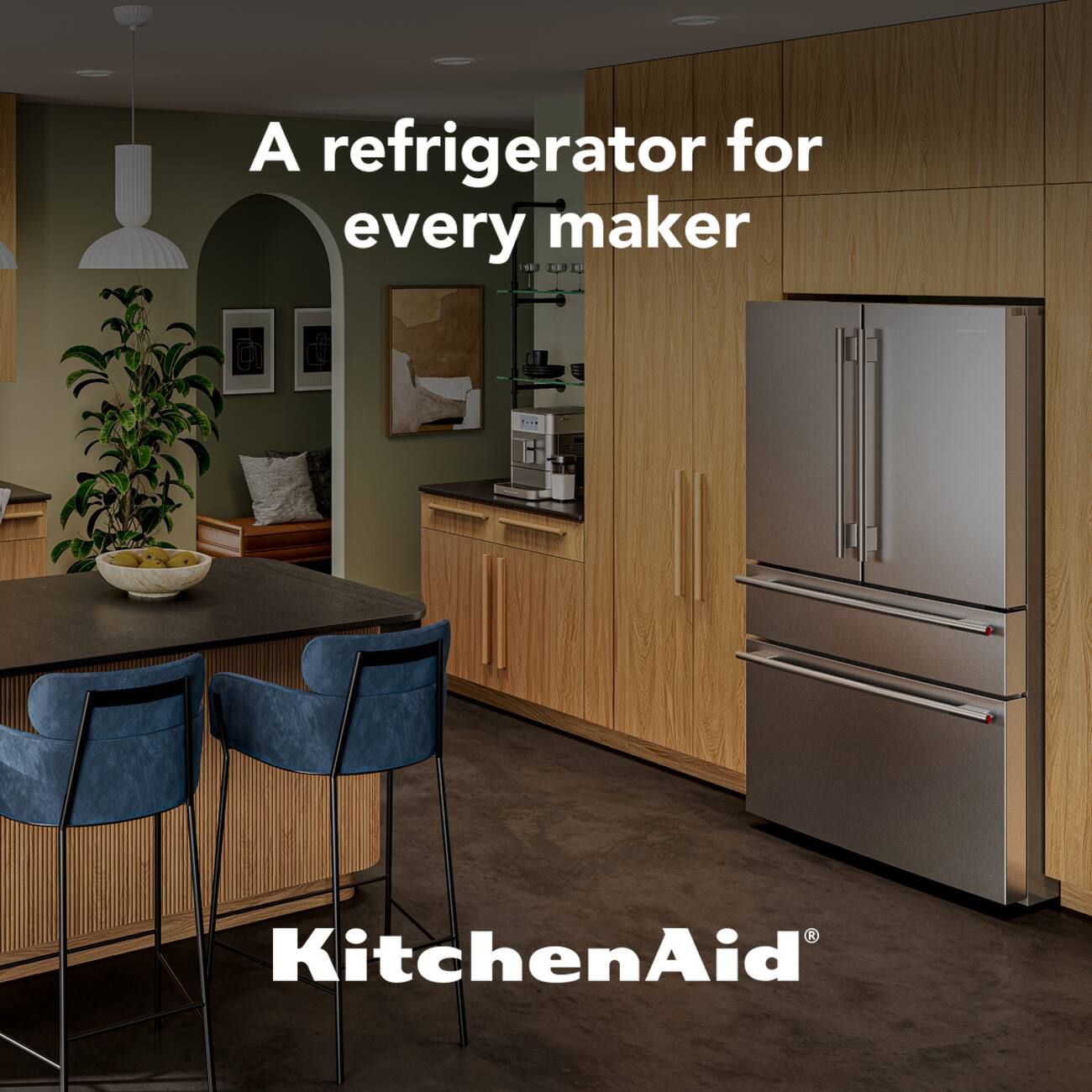 A refrigerator for every maker  
KitchenAid