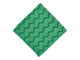 RubberMaid - HYGEN Microfiber Cleaning Cloths, 16" x 16", 12 Cloths/Pack (FGQ62000GR00) - Green