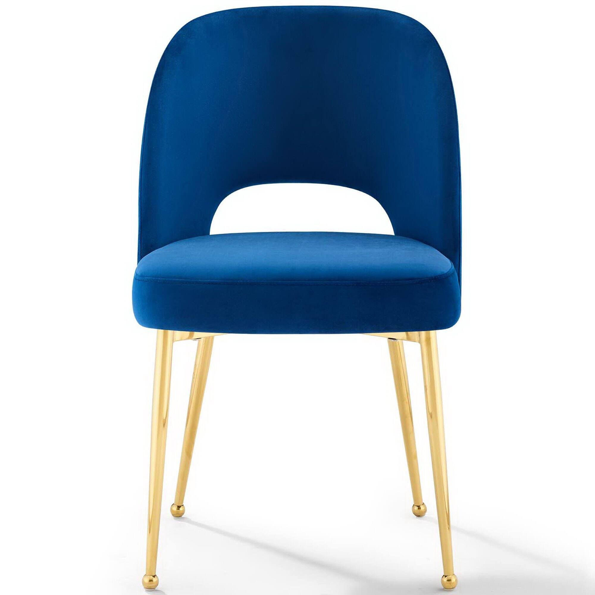 Alt View 4. Modway - Rouse Dining Room Side Chair by Modway - Navy.