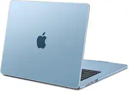 mosiso - MacBook Air 15 inch Case for models A3448 A3241 A3114 A2941 (2023-2026) - Sky Blue