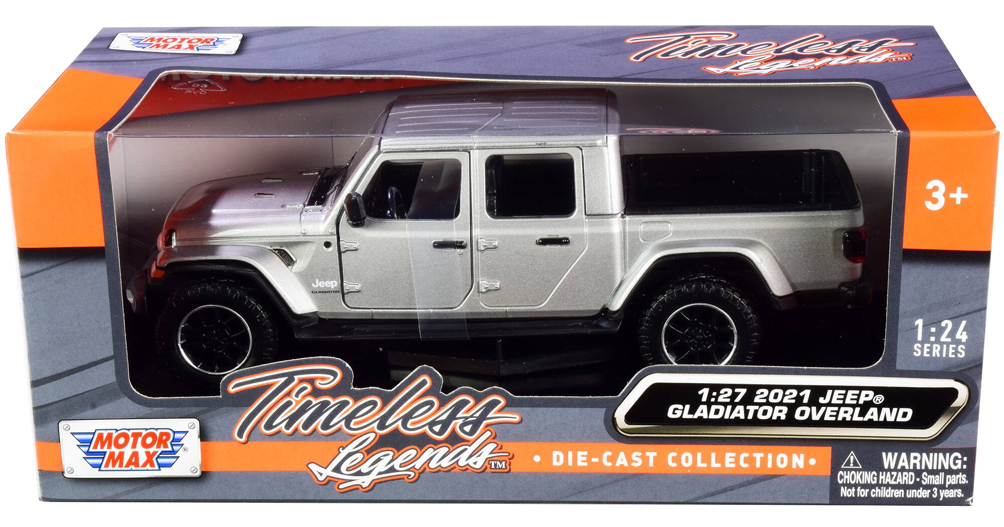 MOTOR AX 00 AS merrn Ereii 3+ Jeep C 1:24 : SERIES 1:27 2021 JEEP MOTOR Timeless GLADIATOR OVERLAND K MAX Legends TM DIE-CAST COLLECTION ! WARNING: CHOKING HAZARD- Small parts. Not for children under 3 years.