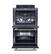 Left. Forno Appliances - 30" Built-In Electric Double Wall Oven with Convection - Silver.