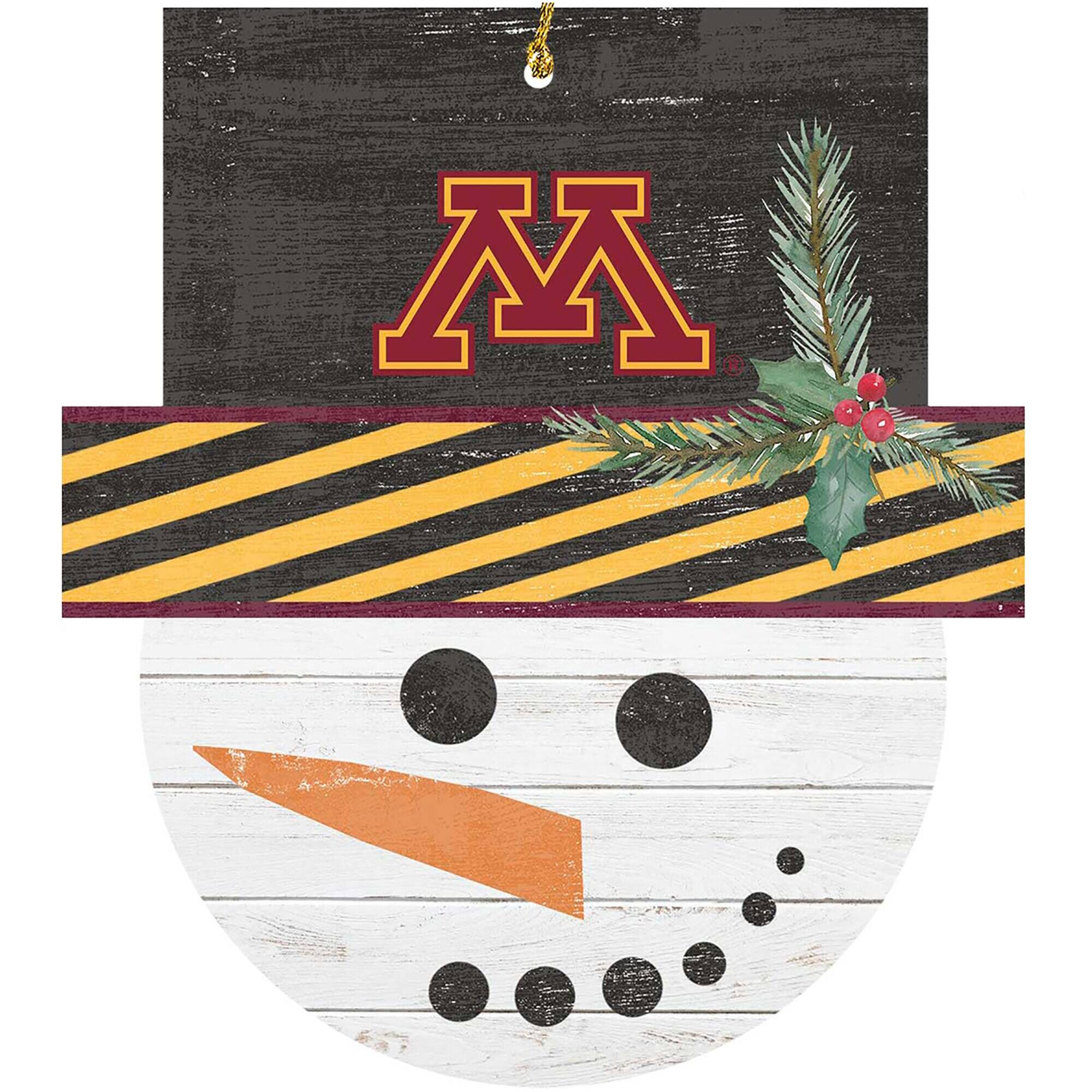 Alt View 3. Jardine - Minnesota Golden Gophers Ornament Bundle - White.