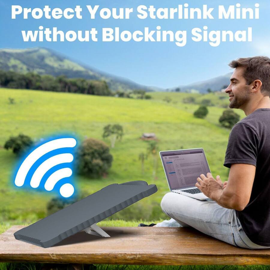 Housse De Protection Anti-Grêle Pour Antenne Starlink V4 - Coque PC Pour Toit, Camping-car