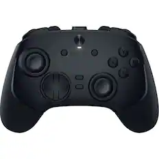 Front. Razer - Razer - Wolverine V3 Pro 8K Wireless Gaming Controller with TMR Thumbsticks and Swappable Caps for PC - Black - Black.