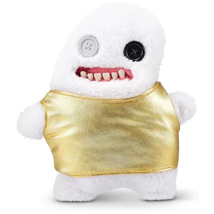 Front. Fuggler - Fuggler Gold Fuggs by ZURU Funny Ugly Monster, Plush, Collectible, Toy (Splodge - Tank top) - Assorted Pre-Pack.