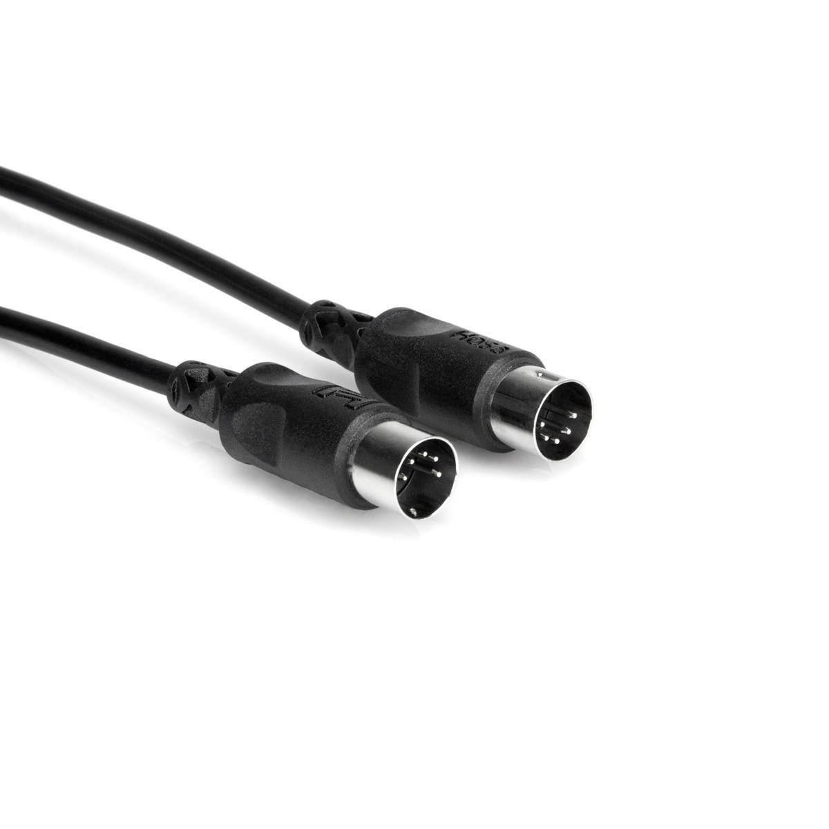 Hosa Technology MIDI Cable, 5 Pin DIN to Same, 3', Black - Best Buy