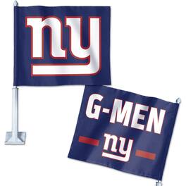 WinCraft - New York Giants Double-Sided Slogan Car Flag - Multicolor
