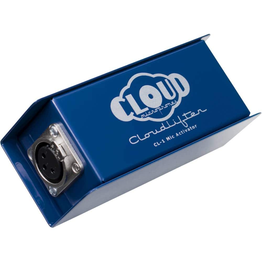 Alt View 15. Cloud Microphones - Cloudlifter 1.0-Ch. Microphone Amplifier - Blue/White.