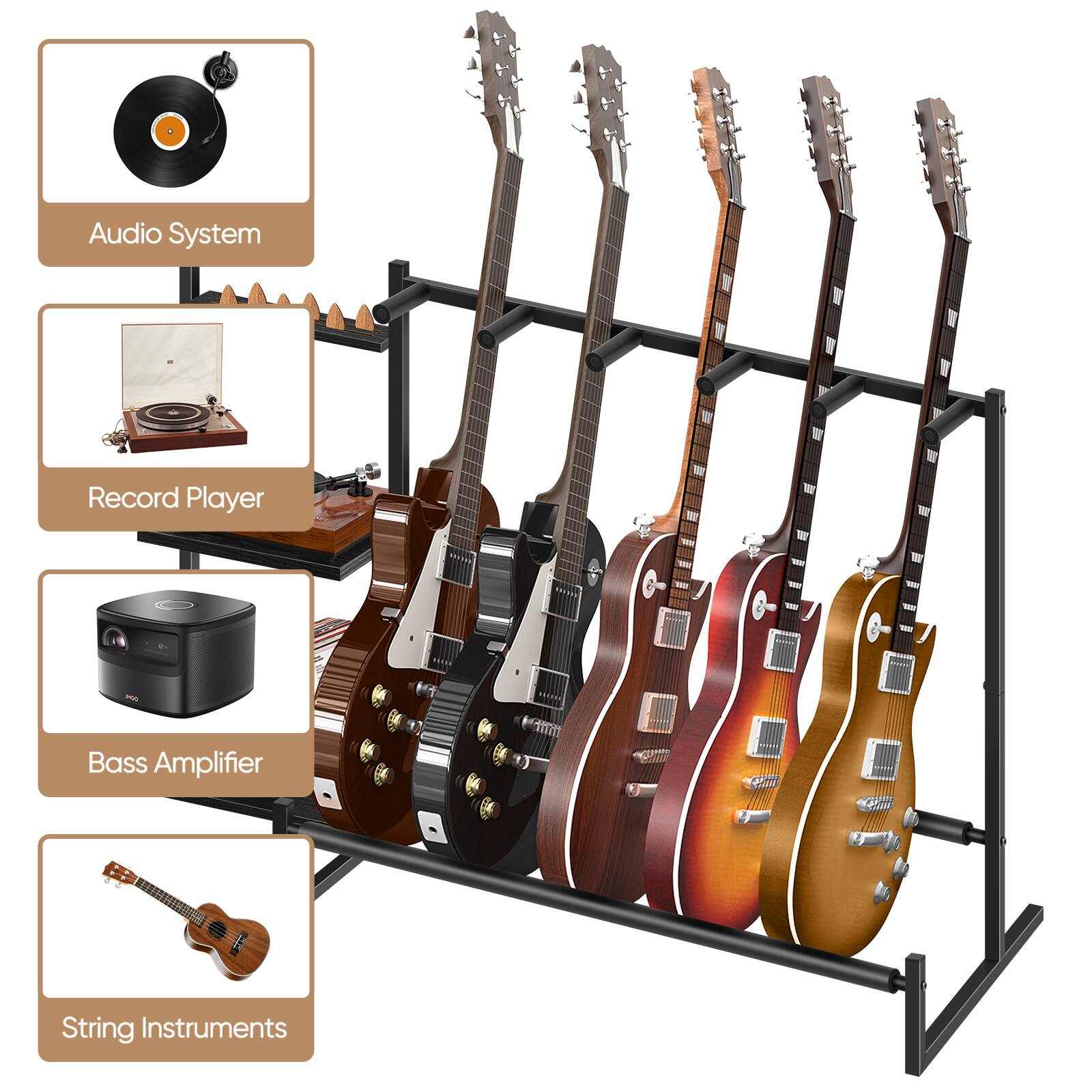 Audio System  
Record Player  
Bass Amplifier  
String Instruments