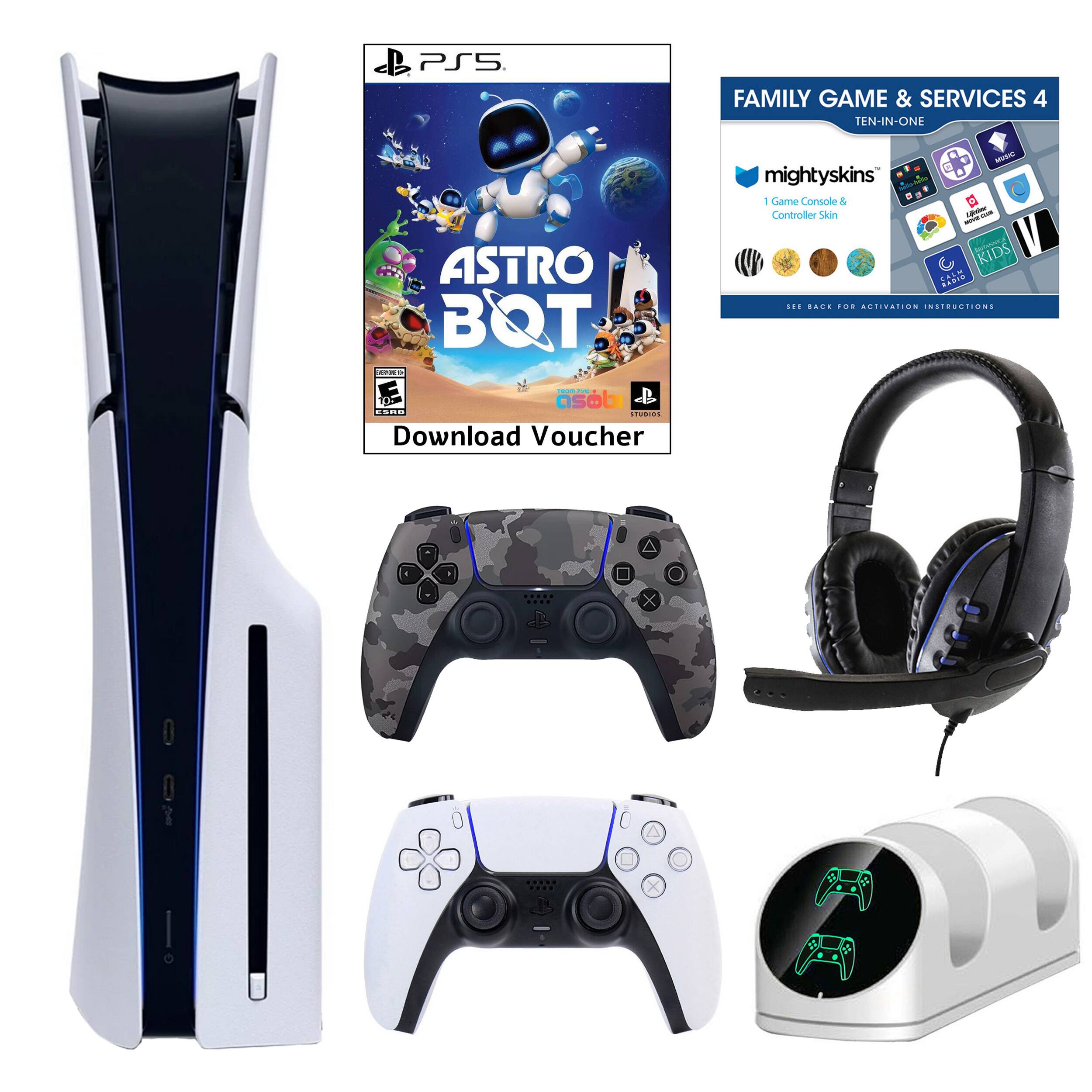 PS5 Family Game & Services 4 Ten-in-One Astro Bot - abi on. Download Voucher MightySkins B.I. Game Controller Skin - KIDS - MAS ... ... ... Activation Instructions