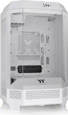 Front. Thermaltake - The Tower 300 Micro ATX PC Case - Snow.