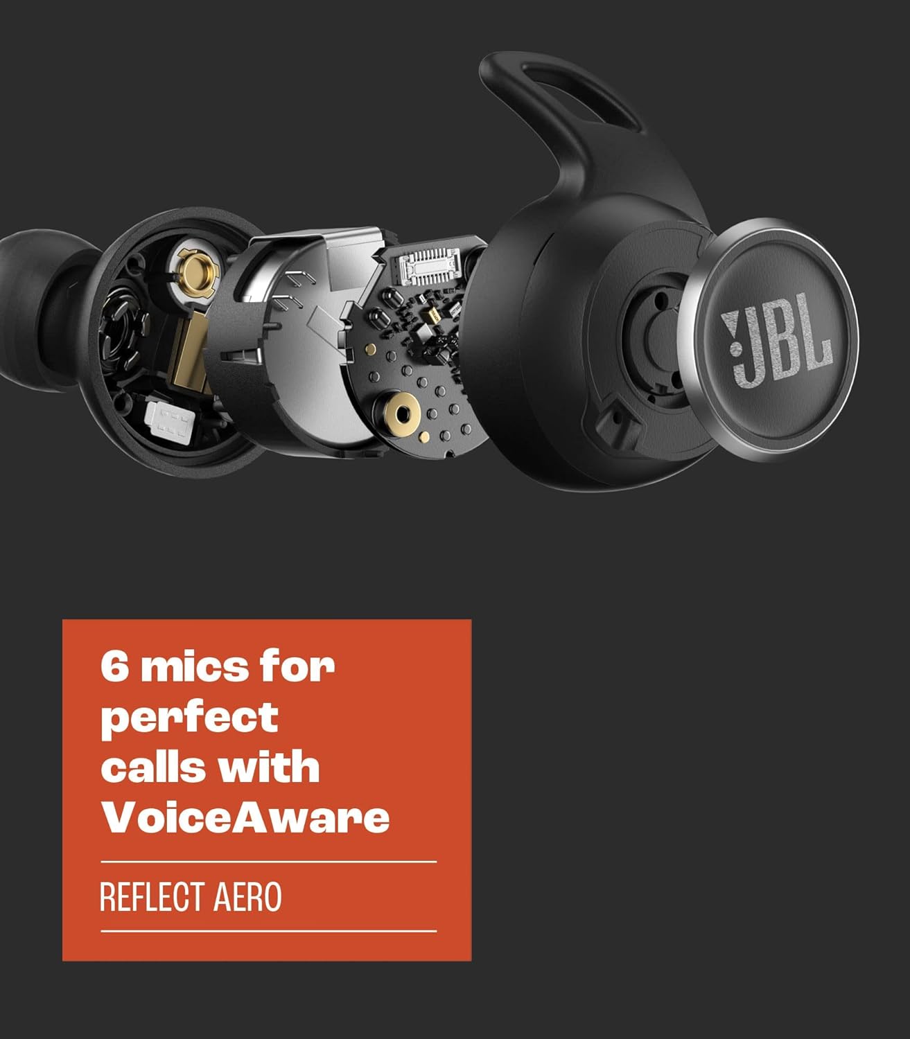 6 mics for perfect calls with VoiceAware  
REFLECT AERO