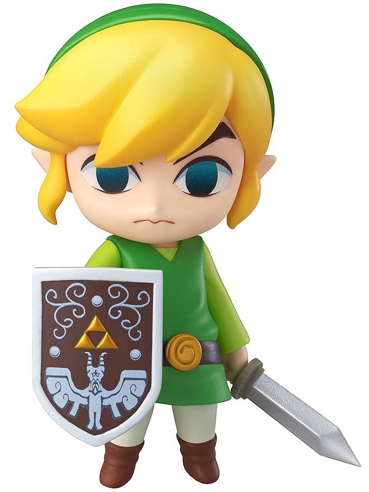 Front. Good Smile Company - Legend of Zelda: Wind Waker Link Nendoroid Action Figure.