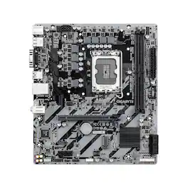 GIGABYTE - H810M S2H (Socket LGA 1851) Intel H810 mATX DDR5 Motherboard - Black