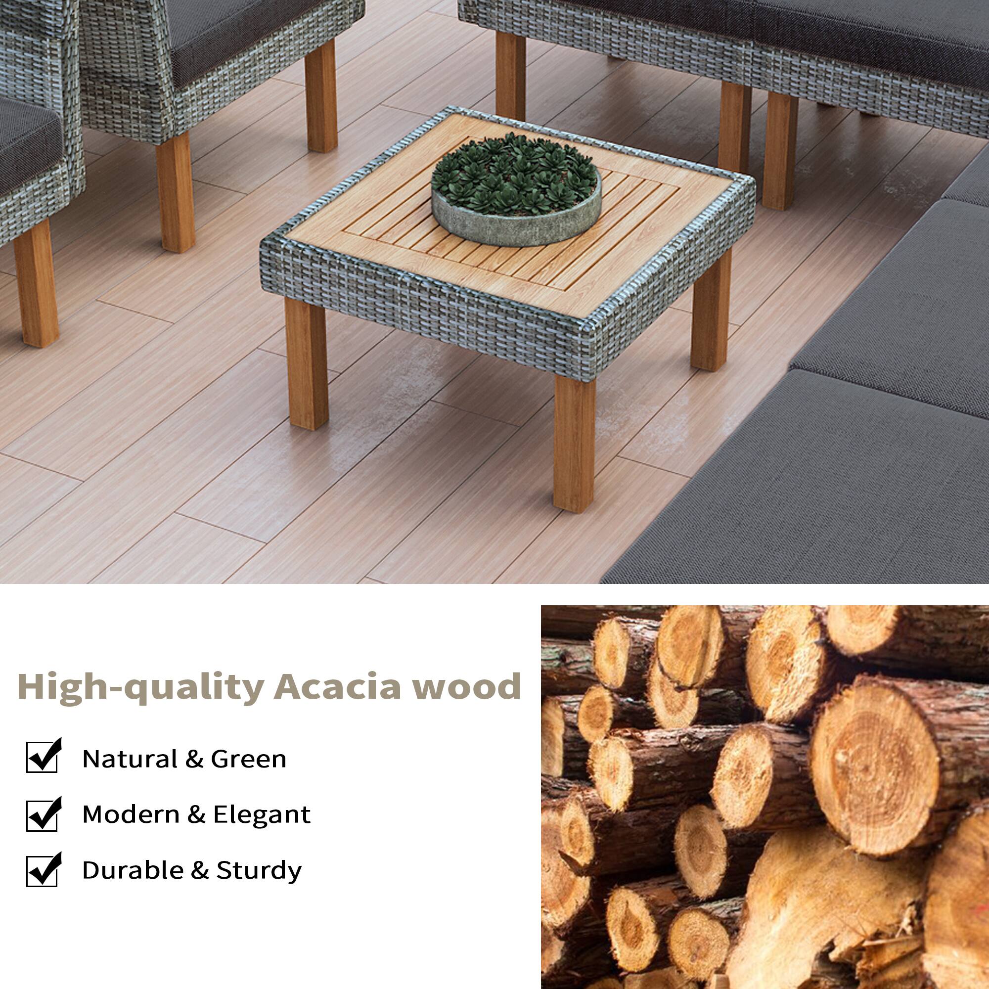 High-quality Acacia wood

- Natural & Green
- Modern & Elegant
- Durable & Sturdy