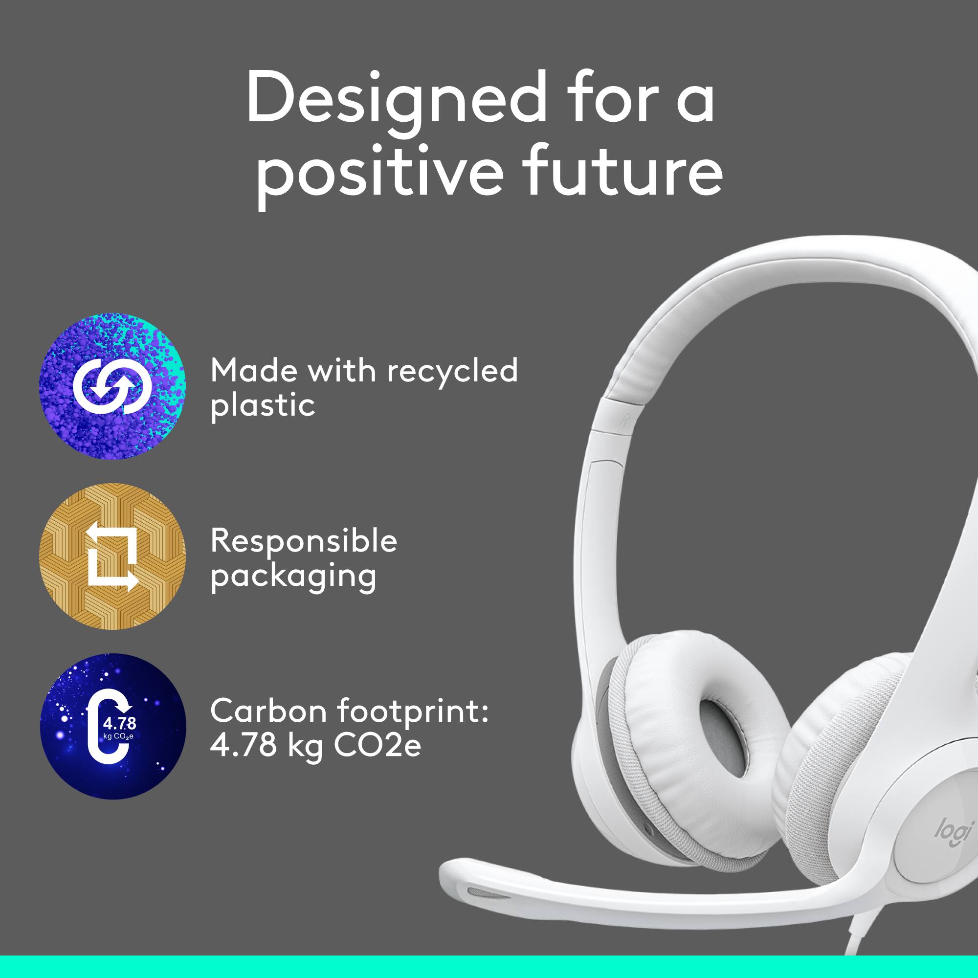 Designed for a positive future Made with recycled plastic 1 Responsible packaging C 4.78 kg CO2e carbon footprint: 4.78 kg CO2e