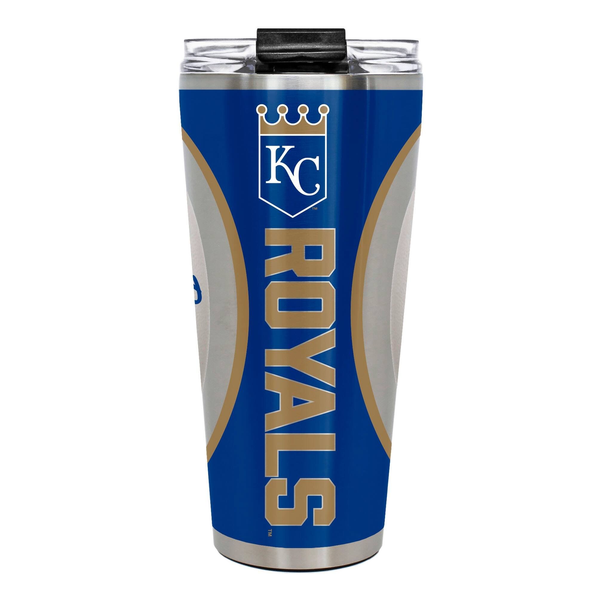 Great American Products - Kansas City Royals 32oz. Big Slim Game Ball Travel Tumbler - White price history on PriceWatchPro